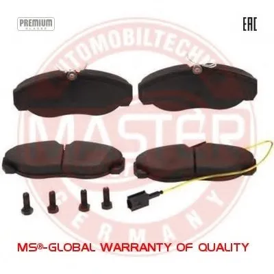 Комплект тормозных колодок, дисковый тормоз Anti-Noise MASTER-SPORT купить