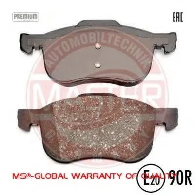 Комплект тормозных колодок, дисковый тормоз Anti-Noise MASTER-SPORT купить