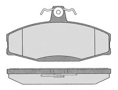 Комплект тормозных колодок, дисковый тормоз RAICAM купить