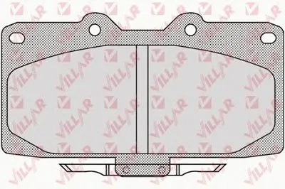 Комплект тормозных колодок, дисковый тормоз VILLAR купить