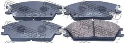 Комплект тормозных колодок, дисковый тормоз FEBEST купить