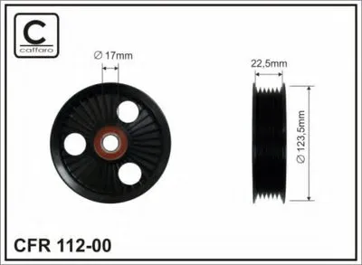 Паразитный / ведущий ролик, поликлиновой ремень CAFFARO купить