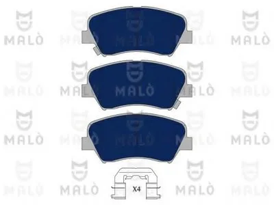 Комплект тормозных колодок, дисковый тормоз MALÒ купить