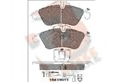 Комплект тормозных колодок, дисковый тормоз R BRAKE купить