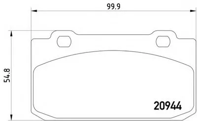 Комплект тормозных колодок, дисковый тормоз HELLA купить