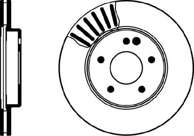 Тормозной диск PRO HELLA купить
