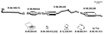 Система выпуска ОГ EBERSPÄCHER купить