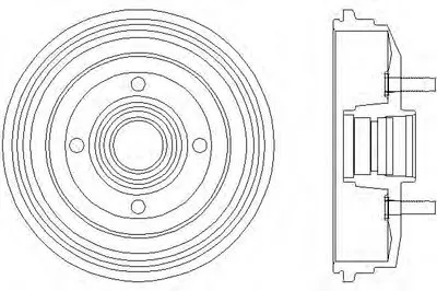 Тормозной барабан TEXTAR купить