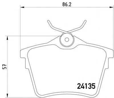 Комплект тормозных колодок, дисковый тормоз HELLA PAGID купить
