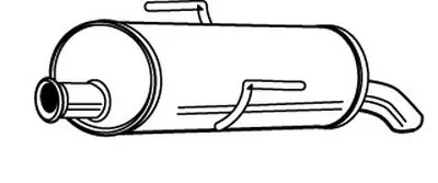 Глушитель выхлопных газов конечный WALKER купить