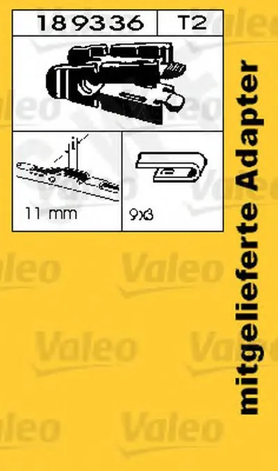 Щетка стеклоочистителя DAS ORIGINAL SWF купить