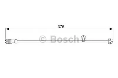 Сигнализатор, износ тормозных колодок BOSCH купить