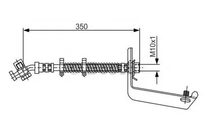 Тормозной шланг BOSCH купить