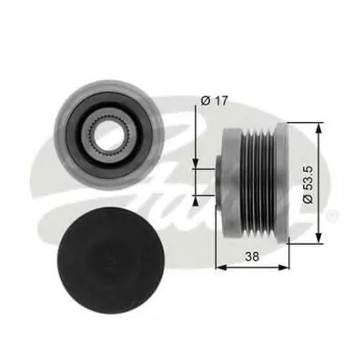 Механизм свободного хода генератора DriveAlign® GATES купить