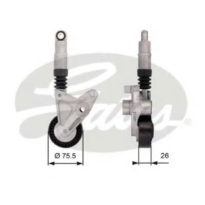 Натяжной ролик, поликлиновой  ремень DriveAlign® GATES купить