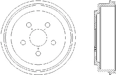 Тормозной барабан TEXTAR купить