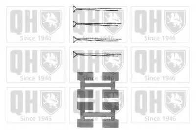 Комплектующие, колодки дискового тормоза QUINTON HAZELL купить