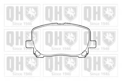 Комплект тормозных колодок, дисковый тормоз QUINTON HAZELL купить