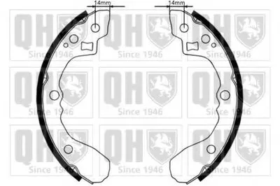 Комплект тормозных колодок QUINTON HAZELL купить