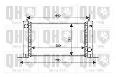 Радиатор, охлаждение двигателя QUINTON HAZELL купить