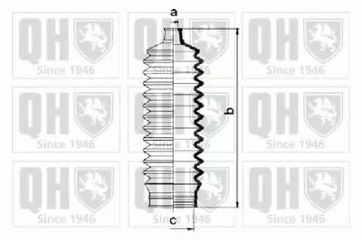 Комплект пылника, рулевое управление QUINTON HAZELL купить
