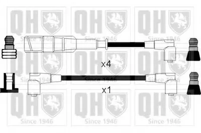 Комплект проводов зажигания CI QUINTON HAZELL купить