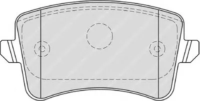 Комплект тормозных колодок, дисковый тормоз PREMIER FERODO купить