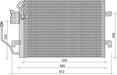 Конденсатор, кондиционер MAGNETI MARELLI купить