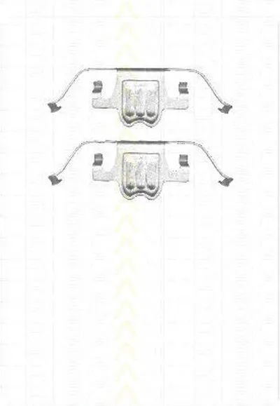 Комплектующие, колодки дискового тормоза TRISCAN купить
