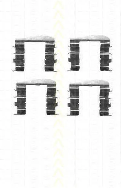 Комплектующие, колодки дискового тормоза TRISCAN купить