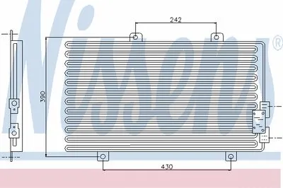Конденсатор, кондиционер NISSENS купить