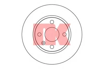 Тормозной диск NK купить