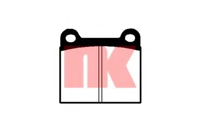 Комплект тормозных колодок, дисковый тормоз NK купить