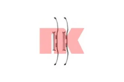 Комплектующие, колодки дискового тормоза NK купить