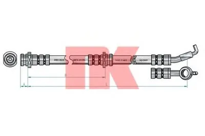Тормозной шланг NK купить