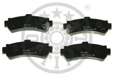 Комплект тормозных колодок, дисковый тормоз OPTIMAL купить