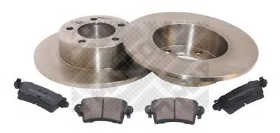 Комплект тормозов, дисковый тормозной механизм MAPCO купить