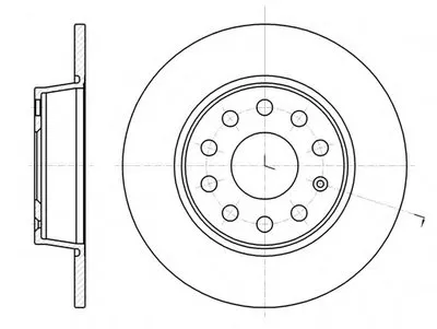 Тормозной диск REMSA купить