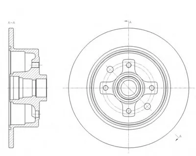 Тормозной диск REMSA купить