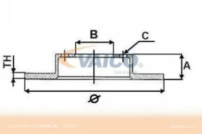 Тормозной диск premium quality MADE IN EUROPE VAICO купить
