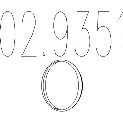 Прокладка, труба выхлопного газа MTS купить