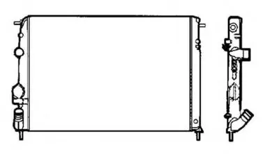 Радиатор, охлаждение двигателя NRF купить
