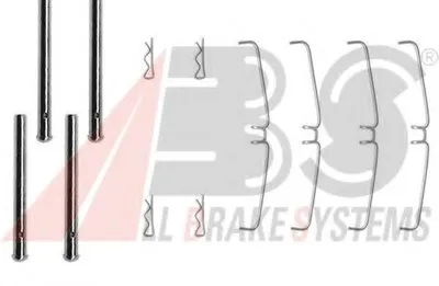 Комплектующие, колодки дискового тормоза A.B.S. купить