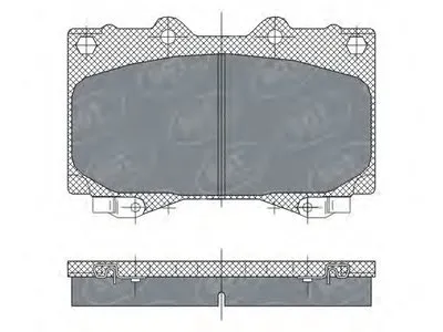 Комплект тормозных колодок, дисковый тормоз SCT Germany купить