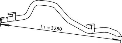 Труба выхлопного газа DINEX купить