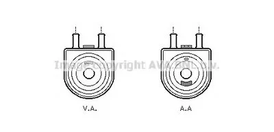 масляный радиатор, двигательное масло