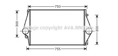 Интеркулер AVA QUALITY COOLING купить