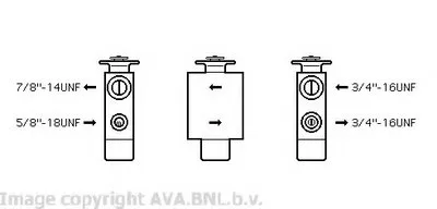 Расширительный клапан, кондиционер AVA QUALITY COOLING купить