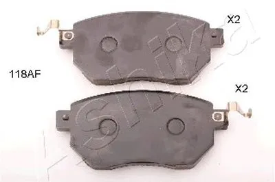 Комплект тормозных колодок, дисковый тормоз ASHIKA купить