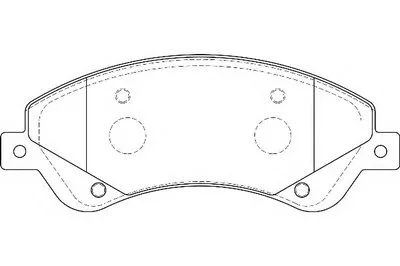 Комплект тормозных колодок, дисковый тормоз DURON купить
